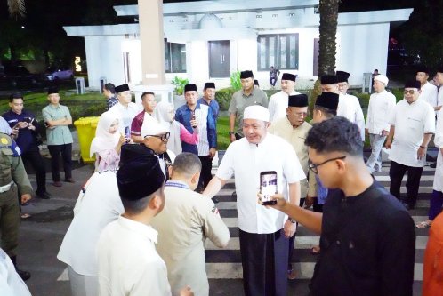 Wali Kota Prabumulih Sambut Gubernur Sumsel dalam Safari Ramadan 1447 H, Pererat Silaturahmi Pemerintah dan Masyarakat