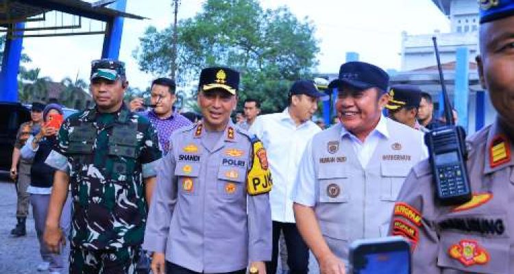 Herman Deru Pimpin Apel Program Belida Polda Sumsel, Dukung Gerakan Indonesia Asri dan Target Zero Lubang Jelang Lebaran
