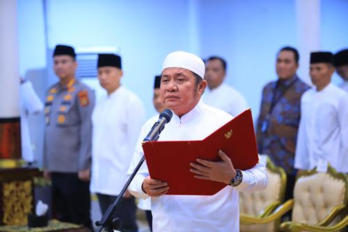 Herman Deru Kukuhkan Pengurus LPTQ dan FU3SS Sumsel 2025–2029, Dorong Prestasi Qurani dan Peran Ulama Menjaga Kerukunan