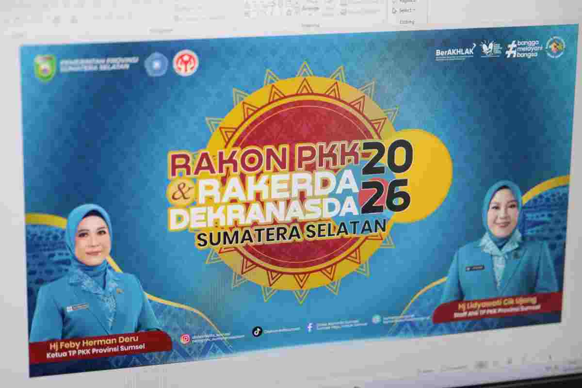 Lidyawati Cik Ujang Matangkan Persiapan HKG ke-54 dan Rakerda Dekranasda Sumsel 2026