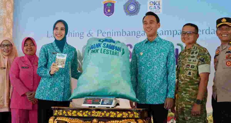 Pemkab OKI dan TP PKK Luncurkan Bank Sampah PKK Lestari, Ubah Sampah Rumah Tangga Jadi Bernilai Ekonomi