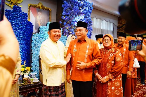 Halal Bihalal Idul Fitri, Toha Tohet Perkuat Sinergi dengan Pemprov Sumsel