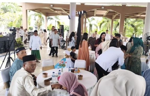 Wali Kota Prabumulih Arlan gelar open house Idul Fitri 1447 H, sambut warga dengan penuh kehangatan di rumah dinas.