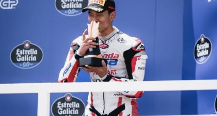 Veda Ega Pratama Cetak Sejarah, Naik Podium Moto3 GP Brasil dan Tempati Posisi Tiga Klasemen