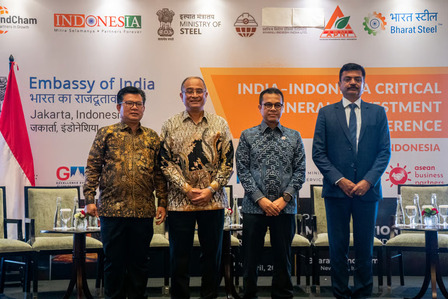 Indonesia dan India Perkuat Kemitraan Strategis Lewat India–Indonesia Critical Minerals Conference di Jakarta. Foto : viralsumsel.com