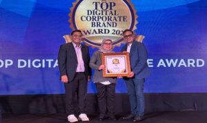 KAI Logistik Raih Penghargaan 8th Top Digital Corporate Brand Award 2026. Foto: viralsumsel.com.