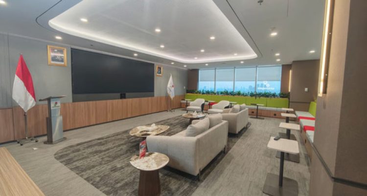MLV Teknologi membuat Investor Room SKK Migas menjadi lebih canggih . Foto : viralsumsel.com