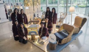 Mahasiswa Interior Design BINUS. Foto : viralsumsel.com