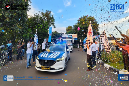 Mudik Bersama, Berbagi Harapan 2026 BRI Regional Office Jakarta 1 Lepas Ratusan Pemudik. Foto : viralsumsel.com