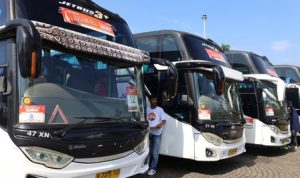 PAM JAYA Sediakan 15 Unit Bus. Foto : viralsumsel.com