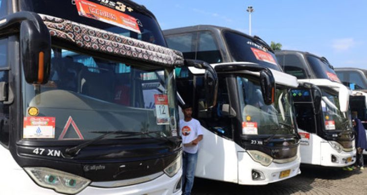 PAM JAYA Sediakan 15 Unit Bus. Foto : viralsumsel.com