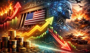 Pasar Global Mixed: Inflasi, AI, dan Geopolitik Tekan Wall Street