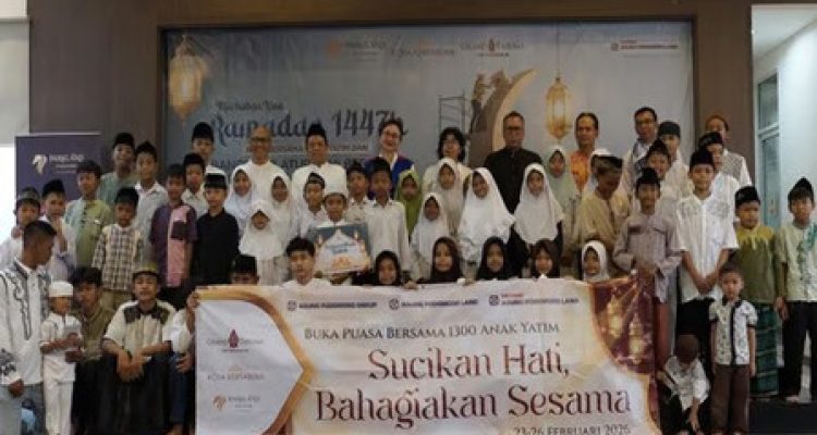 Proyek Agung Podomoro Land Karawang Gelar Serangkaian Kegiatan Berbagi Berkah untuk 1.300 Anak Yatim dan Piatu. Foto : viralsumsel.com