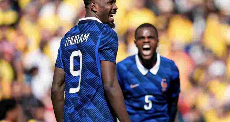 Dua Gol Doue Bawa Prancis Tundukkan Kolombia