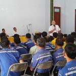 Tingkatkan Standar Pelayanan Kebersihan saat Angleb, KAI Services Gelar Pembinaan Petugas Cleaning di Regional Yogyakarta. Foto : viralsumsel.com