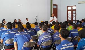 Tingkatkan Standar Pelayanan Kebersihan saat Angleb, KAI Services Gelar Pembinaan Petugas Cleaning di Regional Yogyakarta. Foto : viralsumsel.com