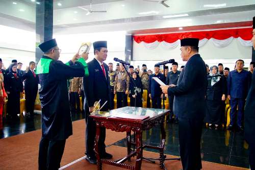 Penyegaran Birokrasi, Bupati Muba Resmi Lantik Sekda dan Pejabat Pemkab 2026