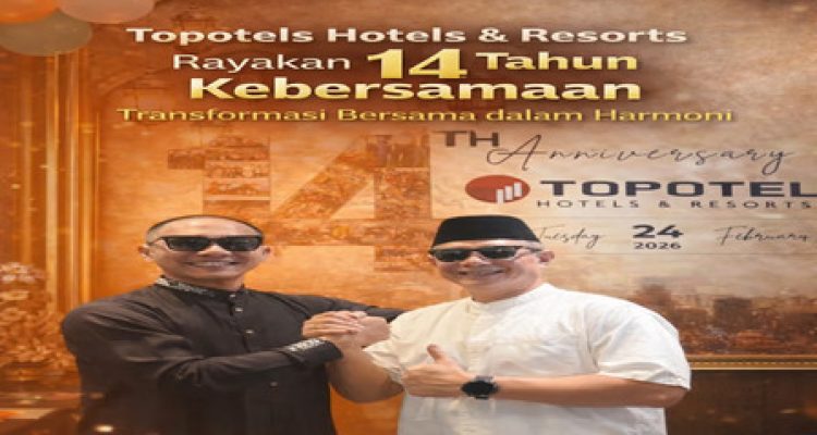 Topotels Hotels & Resorts Rayakan 14 Tahun Kebersamaan, Membuka Babak Baru “From The Heart in Harmony”. Foto : viralsumsel.com