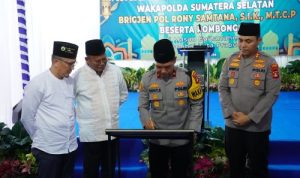 Safari Ramadhan 1447 H, Wakapolda Sumatera Selatan Brigjen Pol. Rony Samtana Pererat Sinergi di Kota Prabumulih