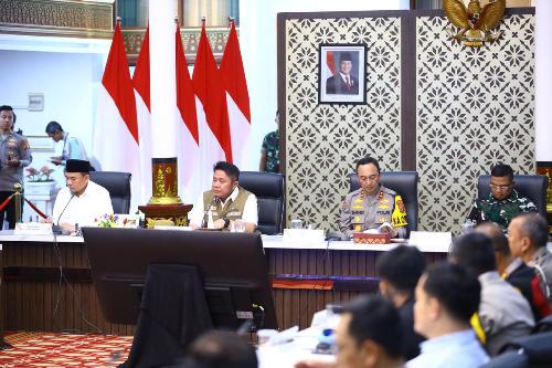 Herman Deru Pimpin Rakor Lintas Sektoral Kesiapan Idulfitri 1447 H, Pastikan Mudik Aman dan Pelayanan Maksimal