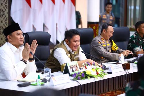 Herman Deru Pimpin Rakor Lintas Sektoral Kesiapan Idulfitri 1447 H, Pastikan Mudik Aman dan Pelayanan Maksimal