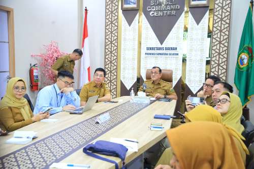 Sekda Sumsel Edward Candra Ikuti Rakornas Kemendagri, Matangkan Kesiapan Idul Fitri dan Pengendalian Inflasi 2026