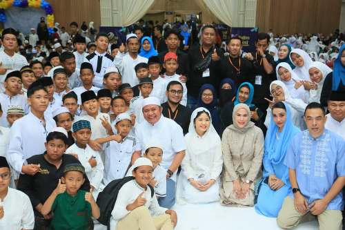 Herman Deru Hadiri Yatim Fest 2026 di Palembang, Diikuti 1.200 Anak Yatim Penghafal Al-Qur’an