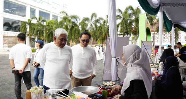 KAI Divre IV Tanjungkarang Hadirkan Lokomotive Ramadhan Festival 2026 di Bambu Kuning Square. Foto: viralsumsel.com