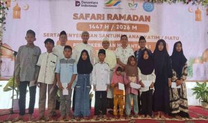 Holding Perkebunan Nusantara Perkuat Kebersamaan Lewat Safari Ramadan PTPN I Regional 7 di Tulungbuyut. Foto: viralsumsel.com
