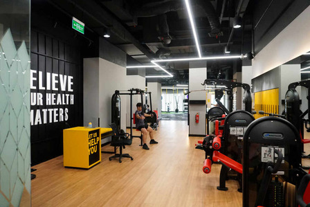 SELAMAT TINGGAL 'GYM ANXIETY': Believe Fitness Pacific Garden Rilis Ruang Privat Anti-Intimidasi Berkonsep Nyaman dan Privat. Foto: viralsumsel.com