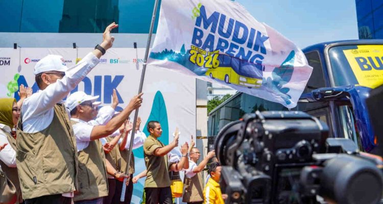 Mudik Aman dan Nyaman, MIND ID Berangkatkan 1.700 Pemudik. Foto: viralsumsel.com