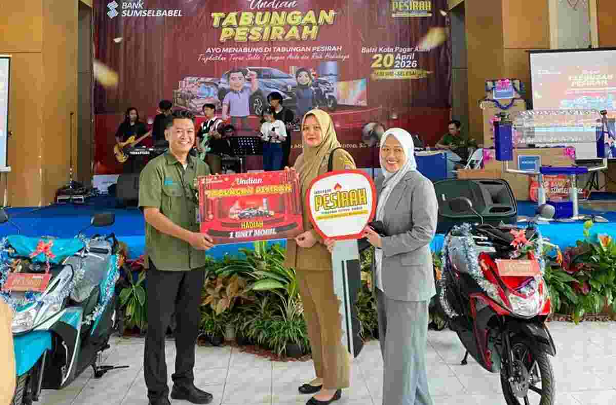 Warga Pagar Alam Berbondong-Bondong Ikuti Undian Bank Sumsel Babel