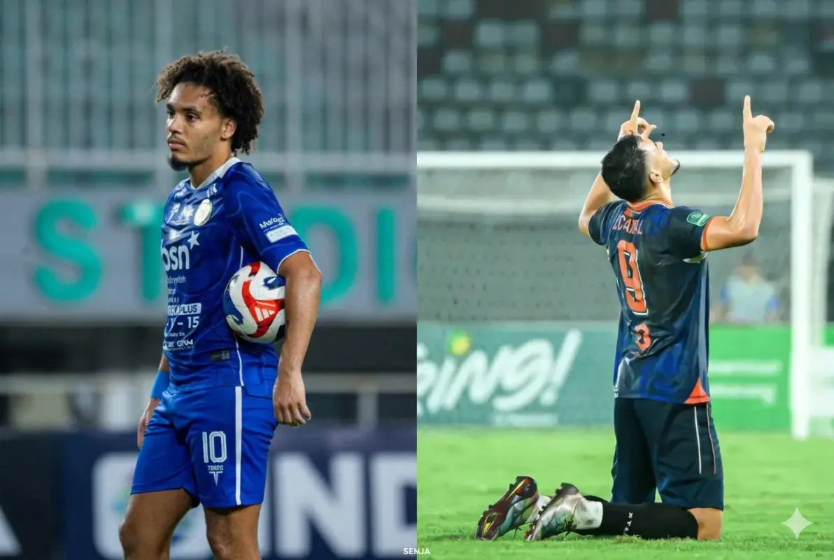 Duel Panas Juninho Cabral vs Flynn Gillespie, Siapa Lebih Tajam di Laga Persiraja vs Sumsel United?