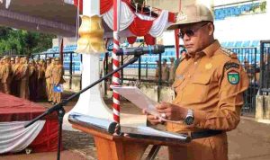 Wali Kota Prabumulih Tekankan Disiplin dan Kekompakan Saat Pimpin Apel Bulanan