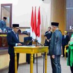 Sodingun Resmi Dilantik sebagai Anggota DPRD Muba, Bupati Toha Tekankan Penguatan Sinergi