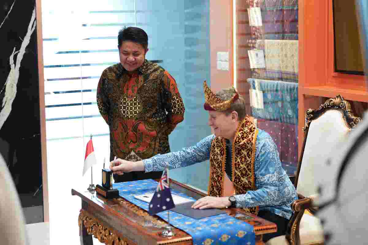Gubernur Herman Deru Perkuat Kerja Sama Sumsel–Australia, Fokus Sanitasi dan Ekspor Kopi
