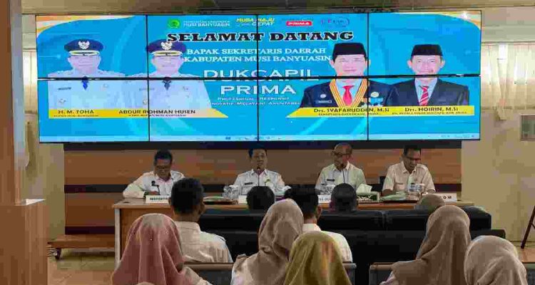 Sekda Muba Tekankan Sinergi Antar OPD untuk Dorong Peningkatan PAD dan Pelayanan Publik