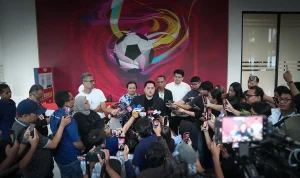 PSSI 96 Tahun, Erick Thohir Gaungkan Mimpi Indonesia ke Piala Dunia 2030