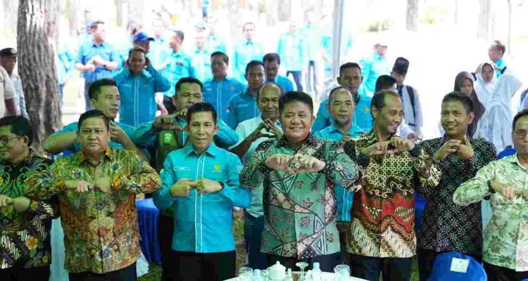 Herman Deru Tekankan Pentingnya Kelestarian Hutan dalam Halal Bihalal IKA SKMA Sumsel