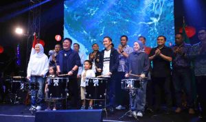 Gubernur Herman Deru Launching CFN Atmo, Dorong Ekonomi UMKM dan Hadirkan Hiburan Malam Warga Palembang