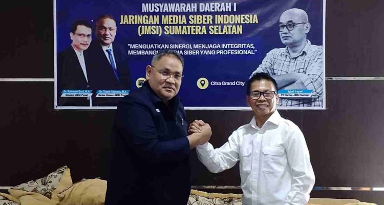 Aklamasi! Firdaus Komar Pimpin JMSI Sumsel Periode 2025–2030