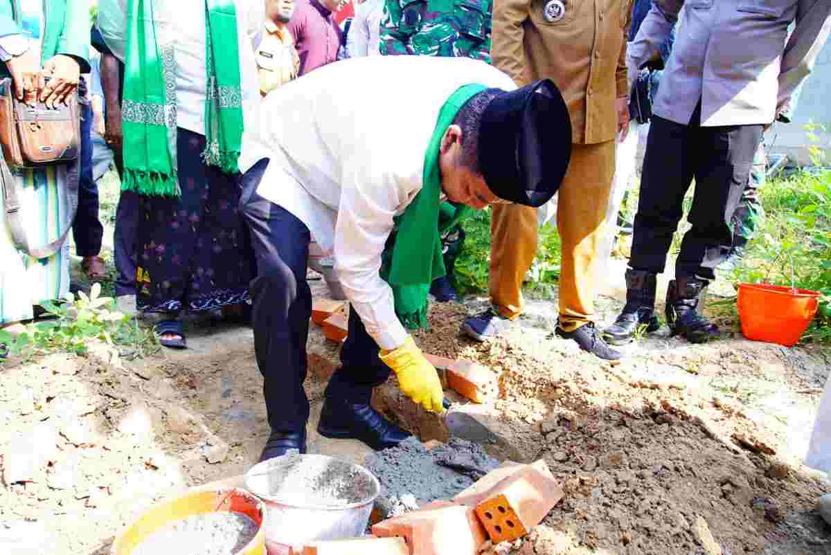 Bupati Muba Letakkan Batu Pertama Ponpes Nurul Fikri, Perkuat Moral Generasi dari Desa Peninggalan