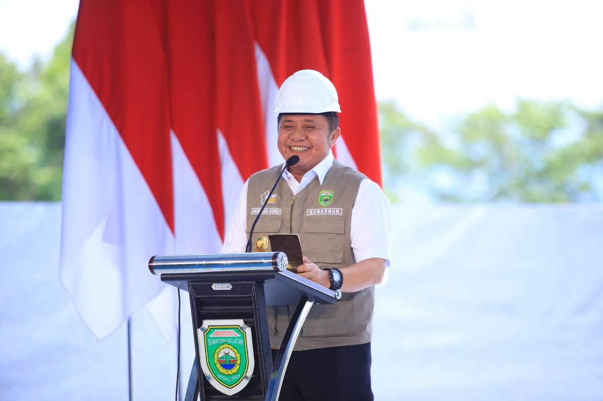 Gubernur Herman Deru Dukung Groundbreaking Proyek DME Tanjung Enim untuk Perkuat Kemandirian Energi