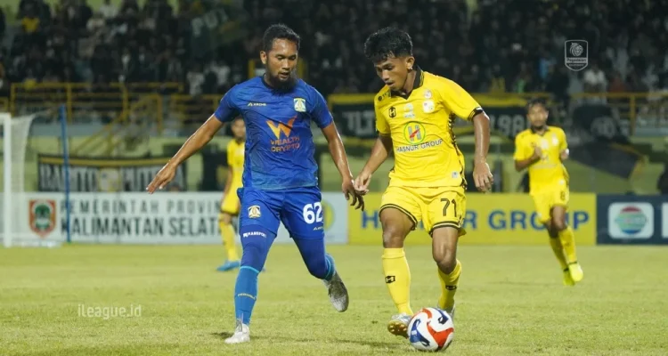 Derbi Kalimantan Berakhir Dramatis, Persiba Tahan Barito Putera 3-3 di Injury Time
