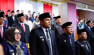 Wawako Prabumulih Hadiri Paripurna HUT ke-83 Musi Rawas, Gubernur Herman Deru Sampaikan Harapan Kemajuan Daerah