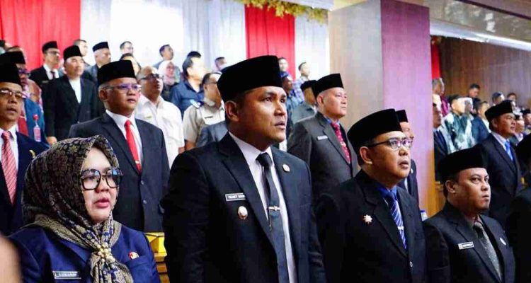 Wawako Prabumulih Hadiri Paripurna HUT ke-83 Musi Rawas, Gubernur Herman Deru Sampaikan Harapan Kemajuan Daerah