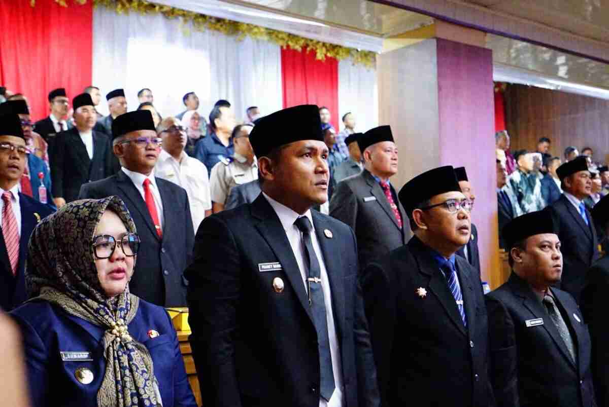 Wawako Prabumulih Hadiri Paripurna HUT ke-83 Musi Rawas, Gubernur Herman Deru Sampaikan Harapan Kemajuan Daerah