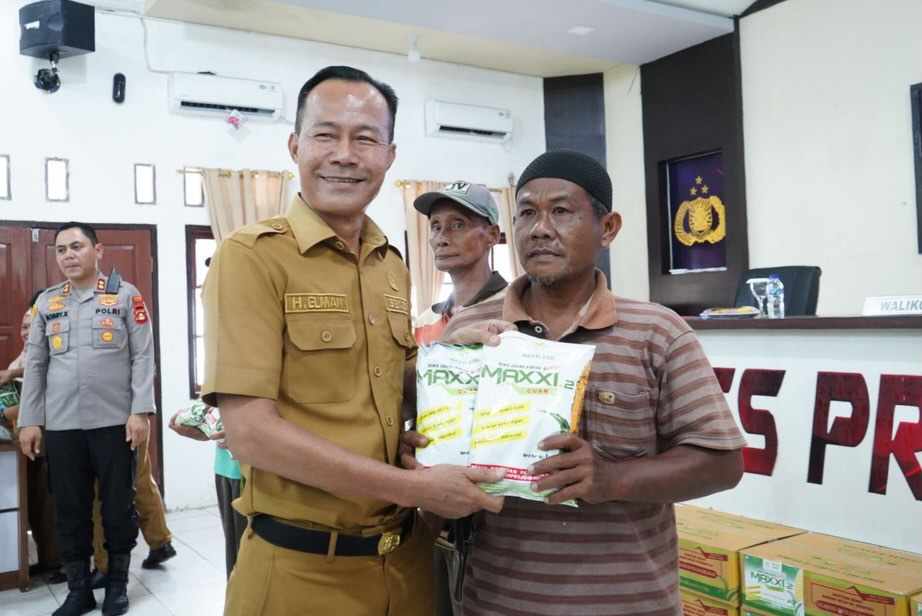 Pemkot Prabumulih Perkuat Ketahanan Pangan, Petani Terima Bantuan Benih Jagung dari Kementerian Pertanian