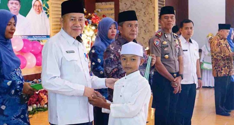 Asisten III Prabumulih Hadiri Wisuda Tahfidz Juz 30 MIN 1, Perkuat Generasi Qur’ani Sejak Dini