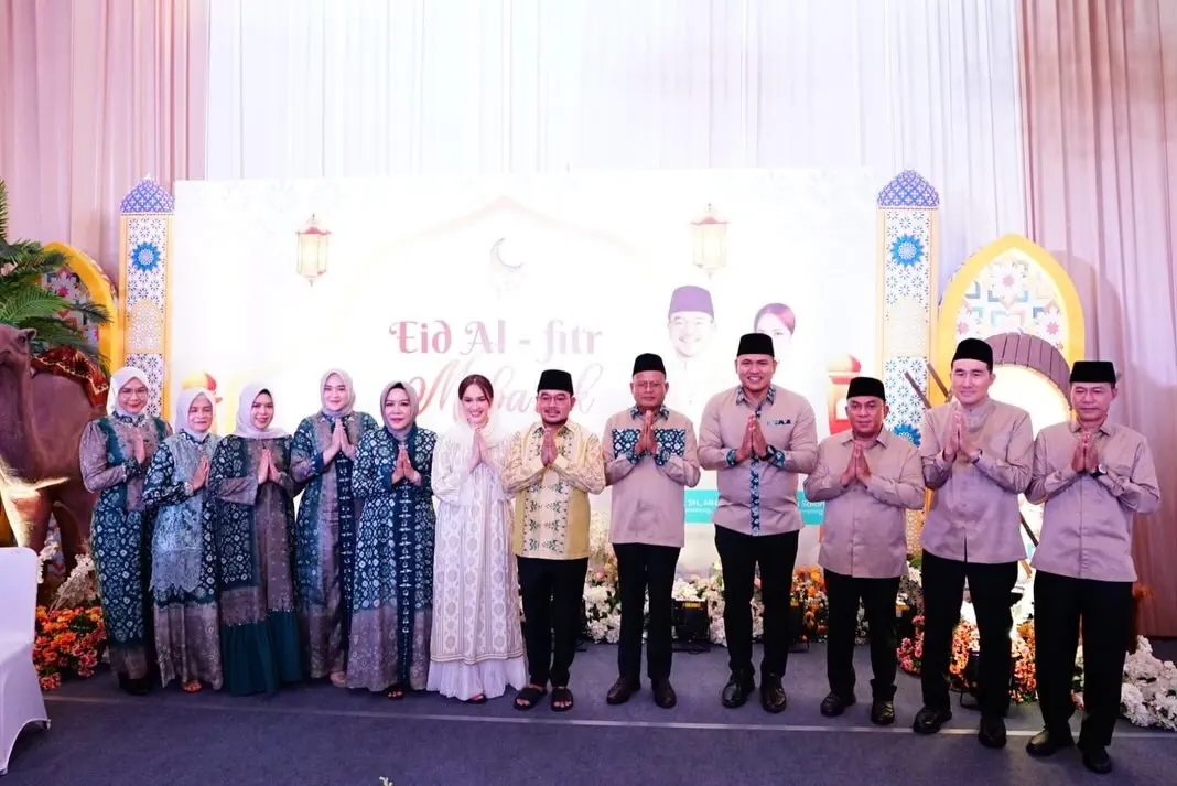 Wali Kota Prabumulih Hadiri Open House Wakil Wali Kota Palembang, Pererat Silaturahmi Antar Daerah